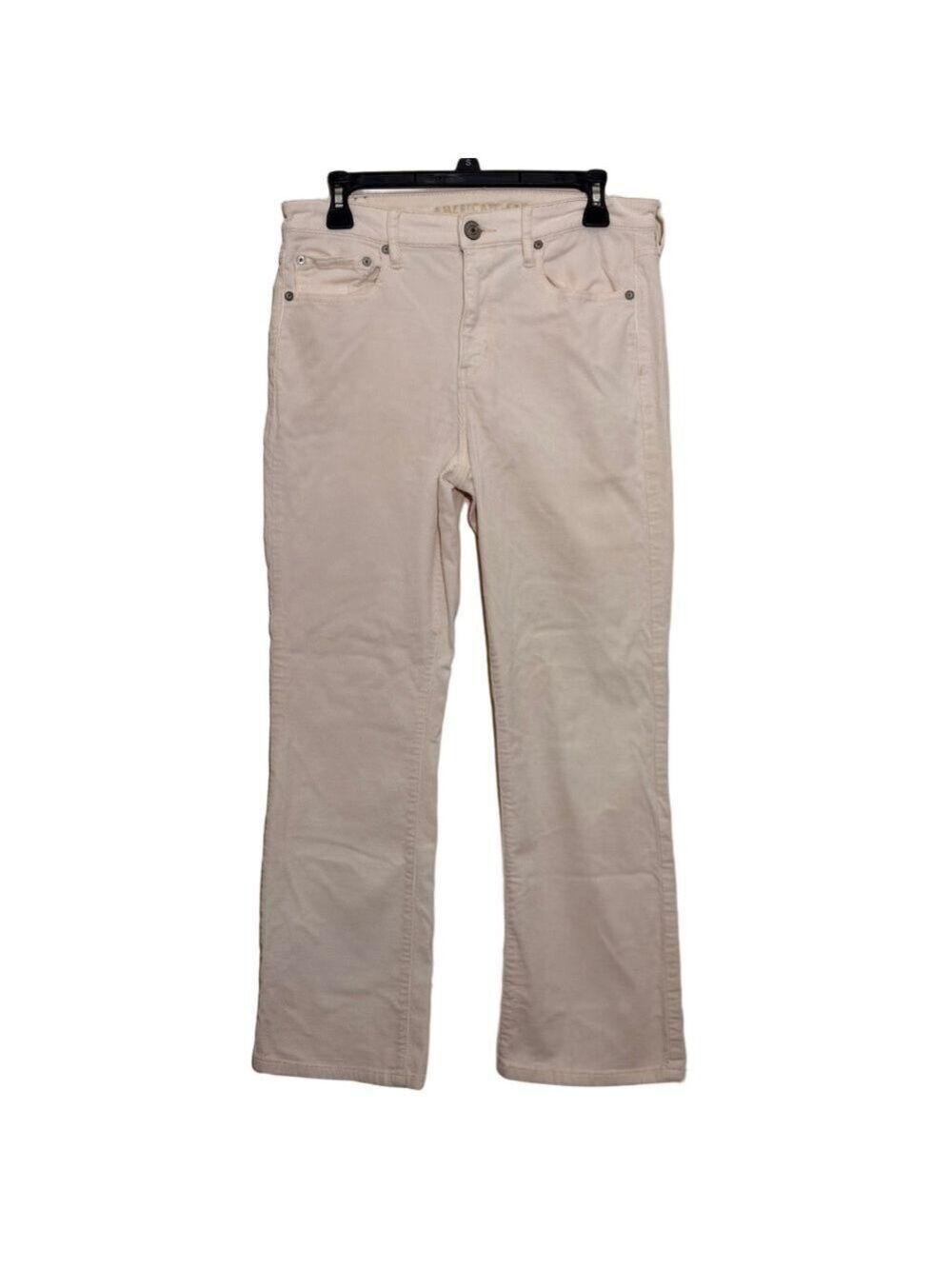 American Eagle Women Super Stretch Corduroy Straight Leg Pants Size 10